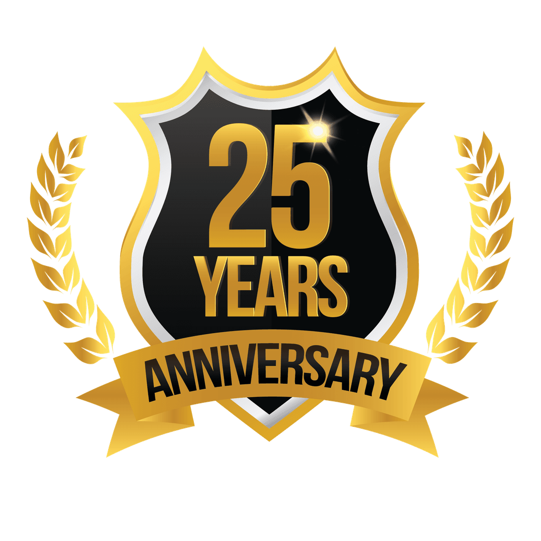 25 years anniversary · Since 1999